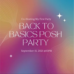 Co-hosting Back to basic posh party